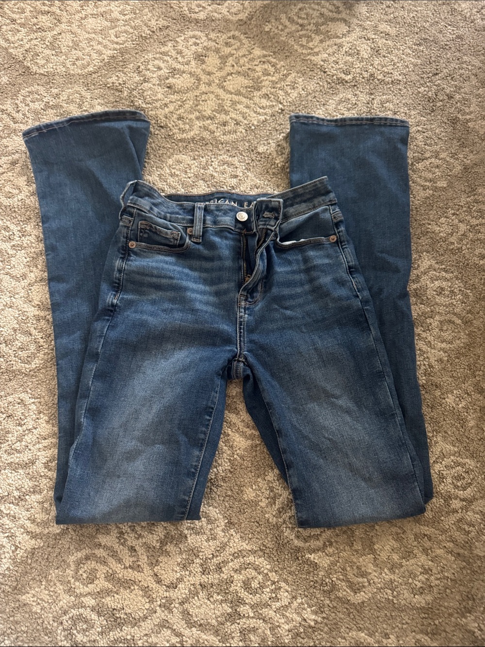 American Eagle Outfitters Dark Blue Bootcut Jeans